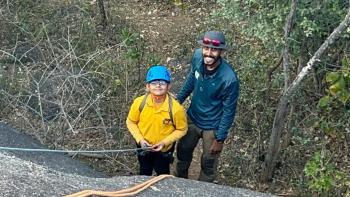 Kids Rock Climbing and Rappelling @ Khajaguda